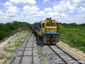 Transnordestina, grotendeels enkelspoor ...