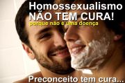 homoseksualiteit kan je niet genezen, want het is geen ziekte. Vooroordelen wel.