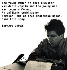 leonard cohen